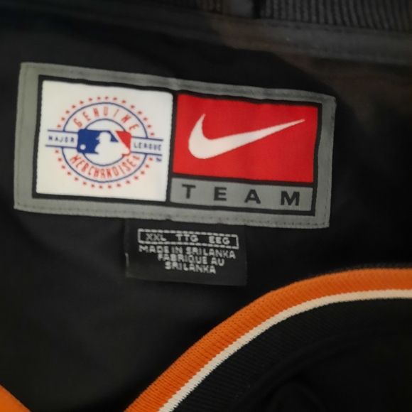 Baltimore Orioles pull over nylon jacket/shirt - Picture 4 of 6